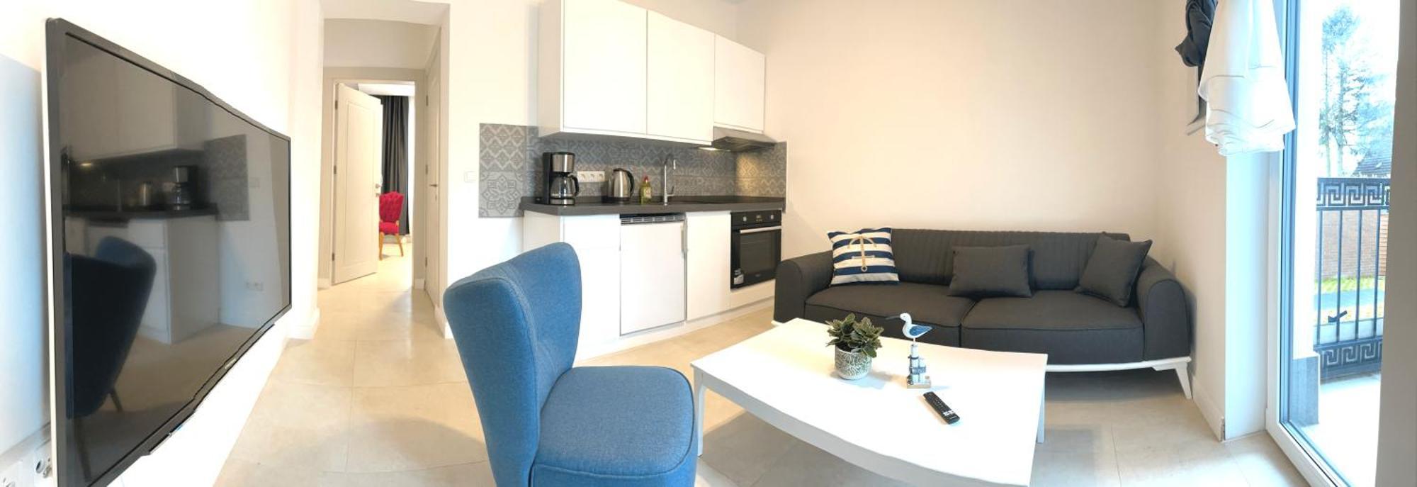 Gepflegtes Und Schoenes Ferienapartment Im Neubau ลูเบค ห้อง รูปภาพ