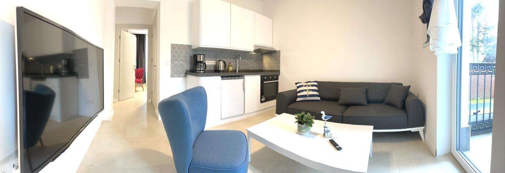 Gepflegtes Und Schoenes Ferienapartment Im Neubau ลูเบค ห้อง รูปภาพ